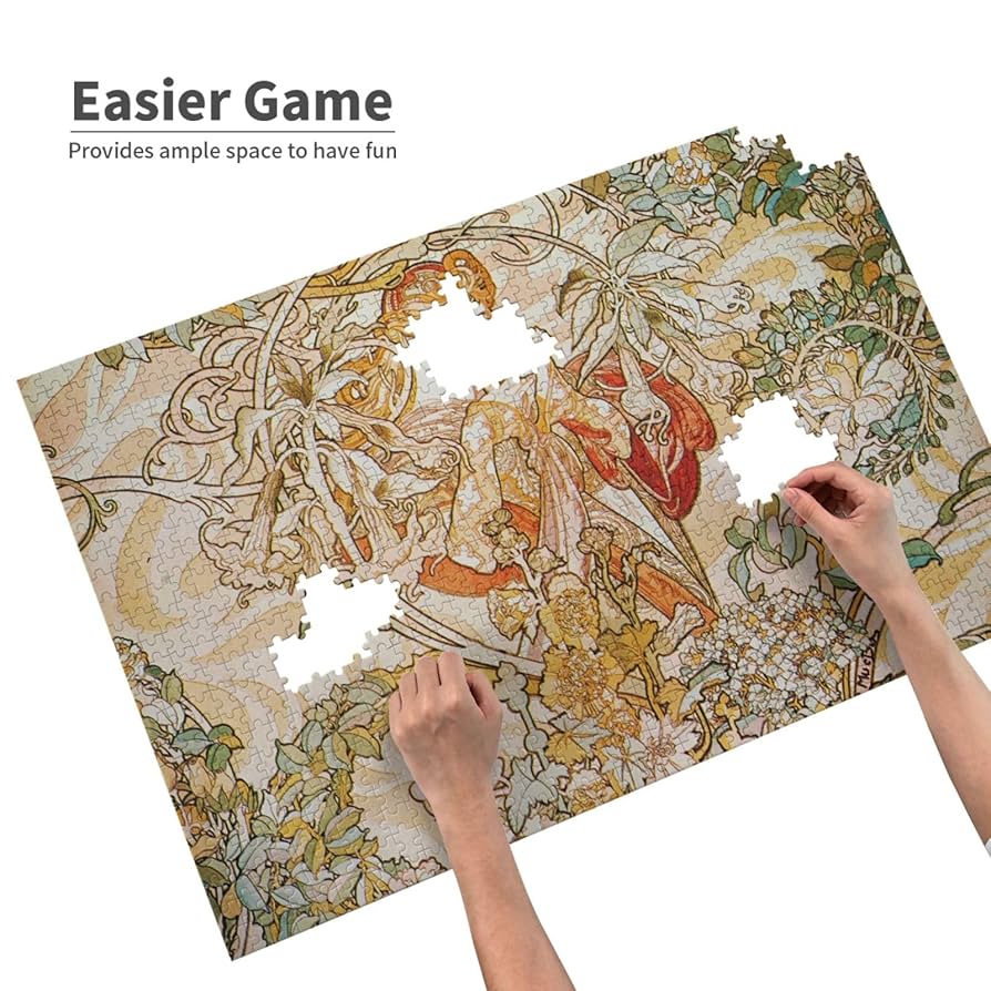Amazon.co.jp: パズル 1000ピース アルフォンス・ミュシャ